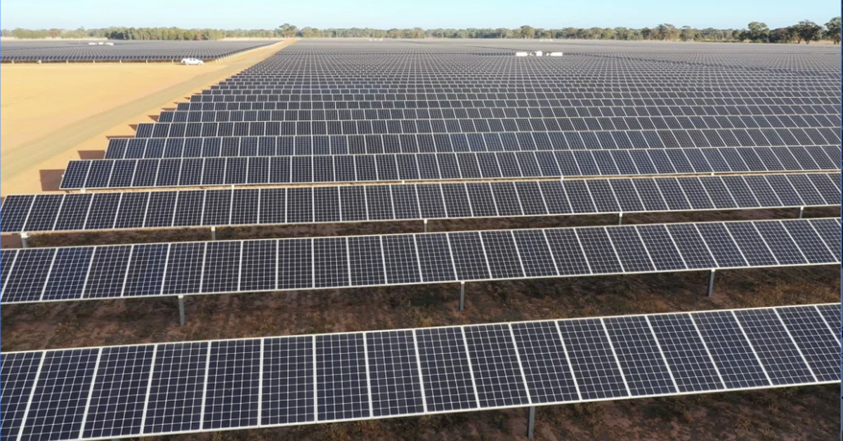 No limits’- Victoria’s biggest solar farm paves way for more- new solar farms australia 2019